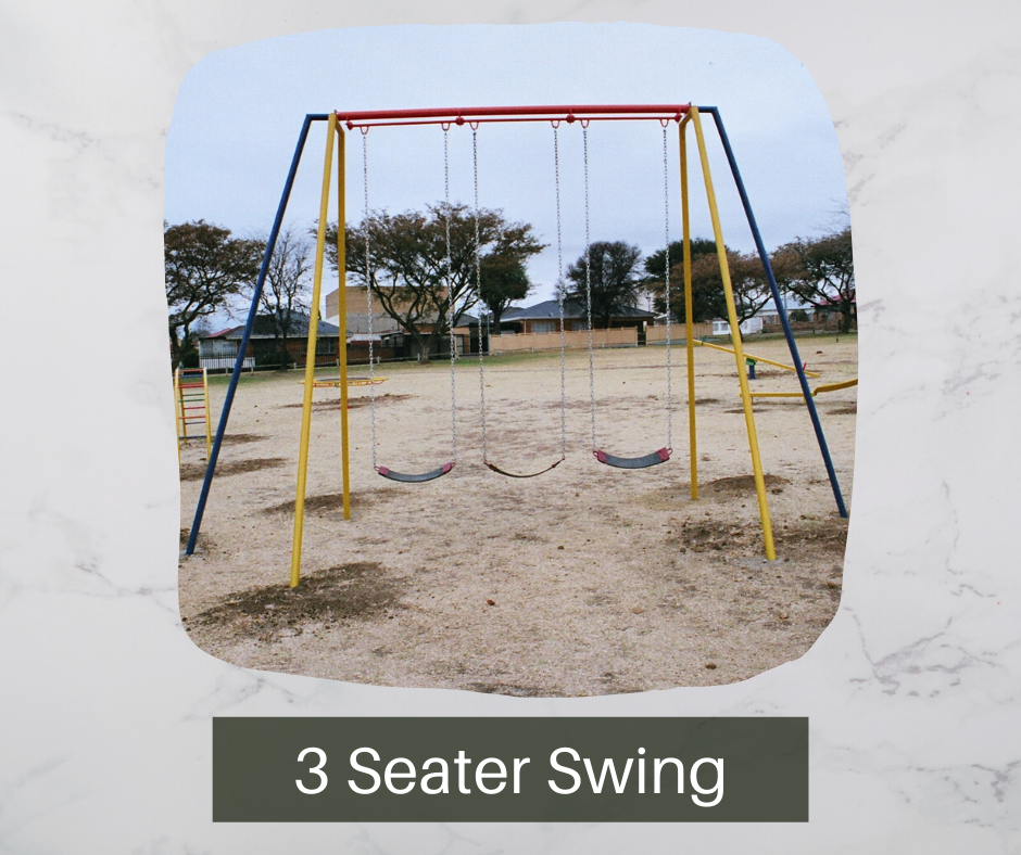 3 seater swing